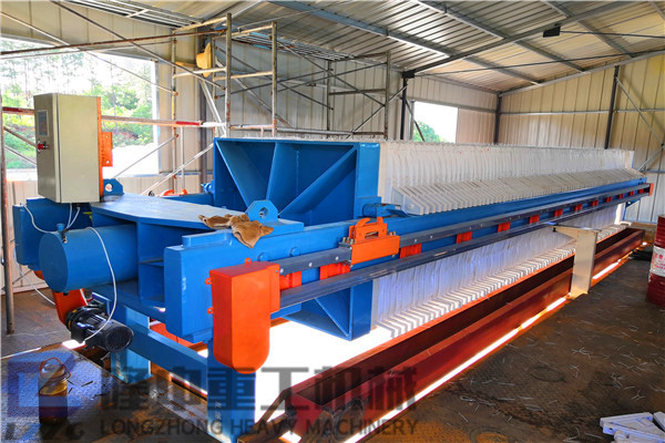 污泥板框壓濾機(jī)在洗沙尾礦處理中的應(yīng)用