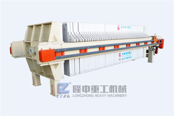 隆中廂式壓濾機工作原理和性能優勢